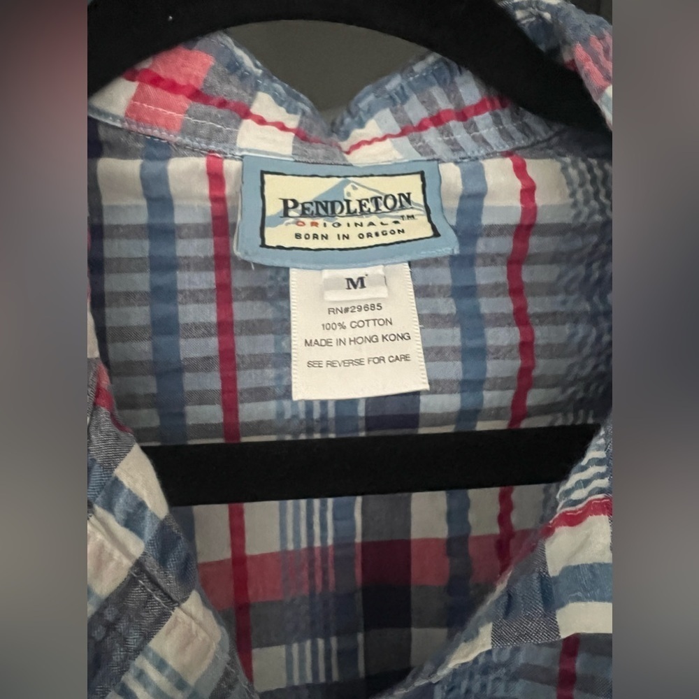 Pendleton Plaid Button Down - Picture 3 of 5
